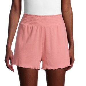 BCBGeneration Rib-Knit Shorts Size Small Pink NWOT